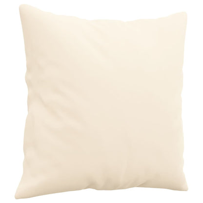 Coussins Velour Crème