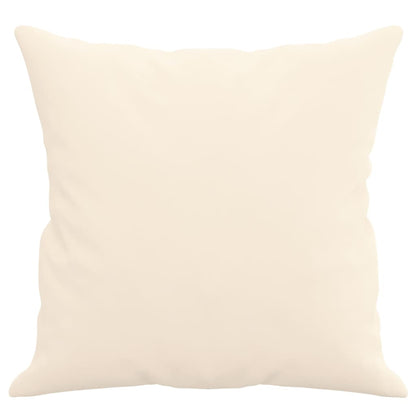 Coussins Velour Crème