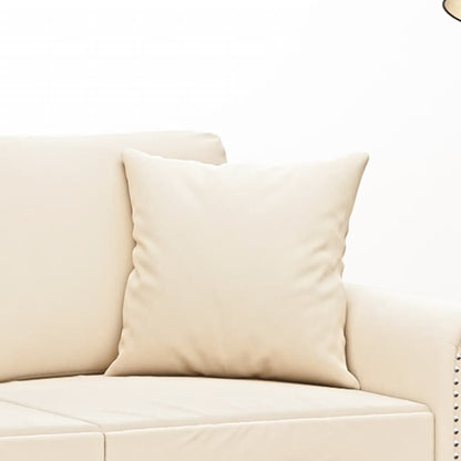 Coussins Velour Crème