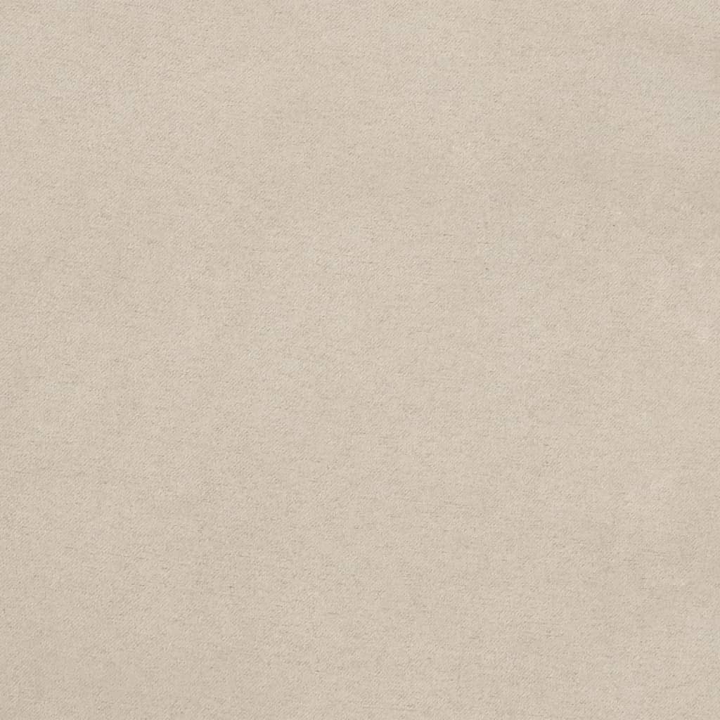 Coussins Déco Crème Microfibre