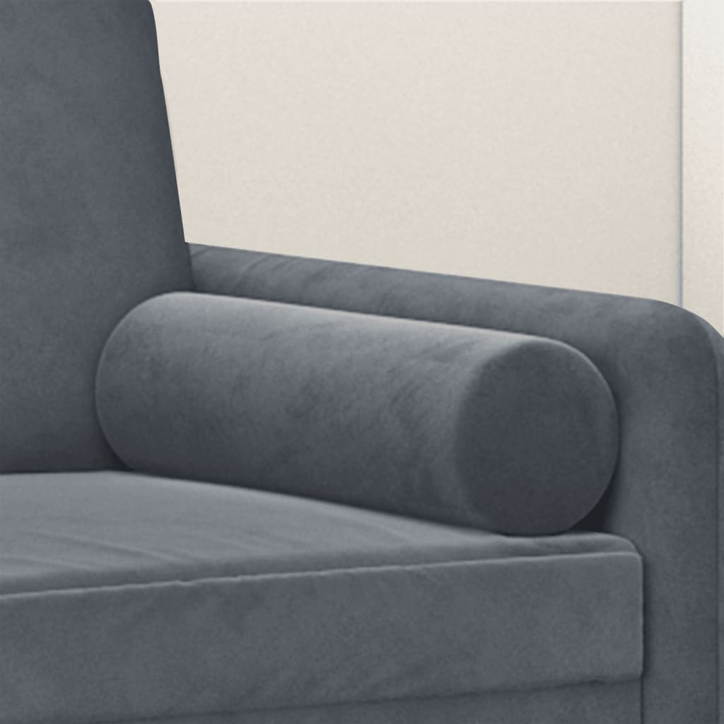 Traversin Velour Gris