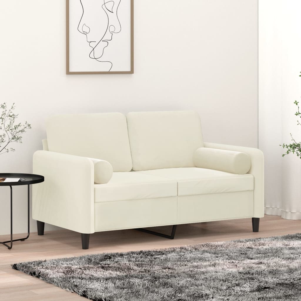 Traversin Velour Crème