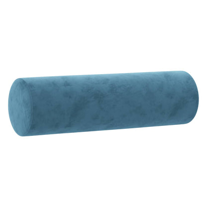 Traversin Velour Bleu