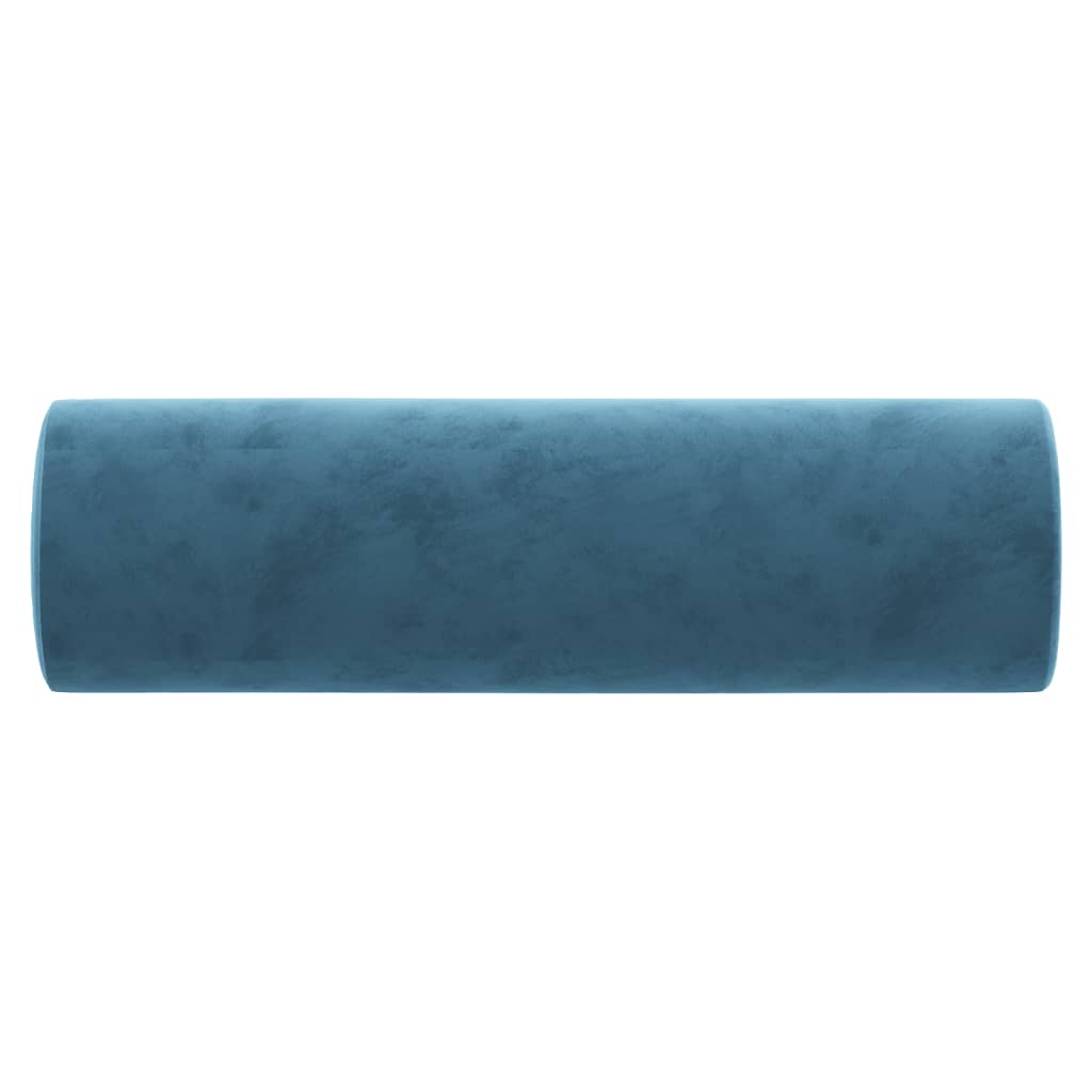 Traversin Velour Bleu