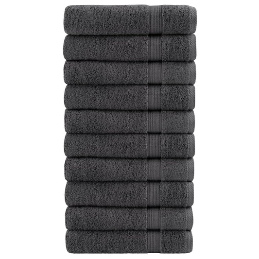 Serviette x10 Anthracite 100cm