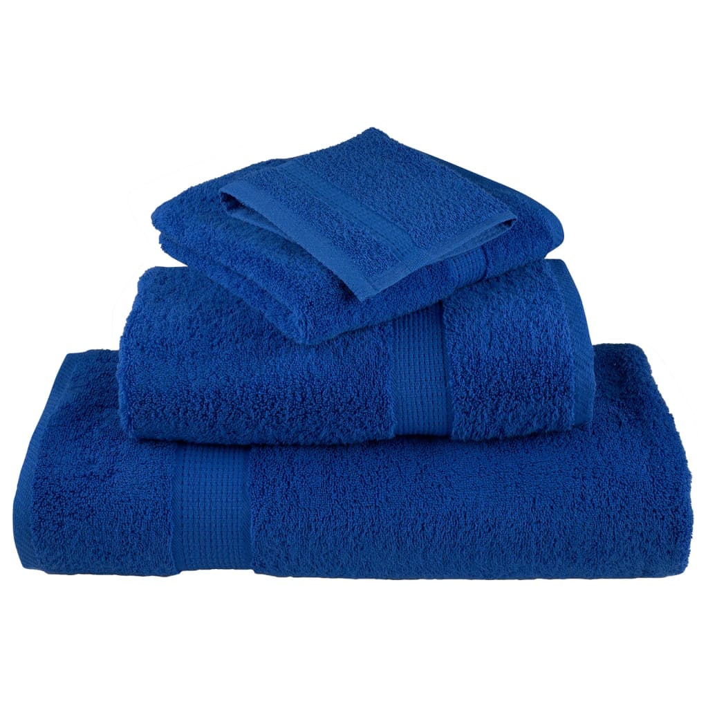 Ensemble de serviettes x8 Bleu