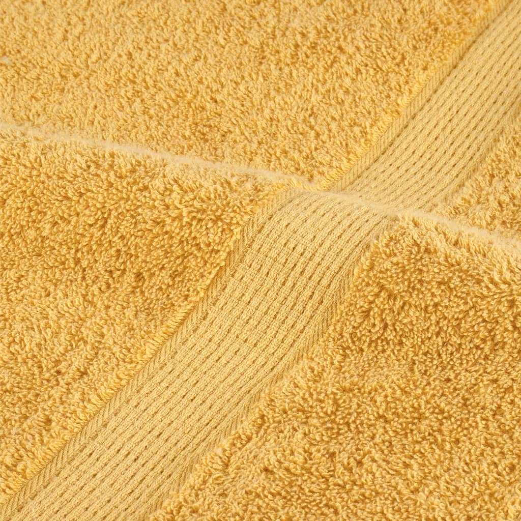 Ensemble de serviettes x8 Dorée