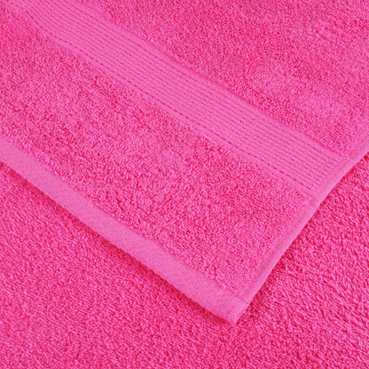 Ensemble de serviettes x8 Rose