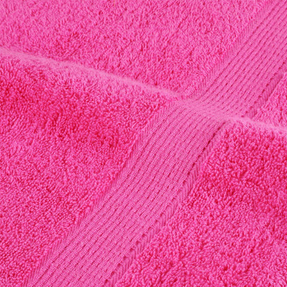 Ensemble de serviettes x8 Rose