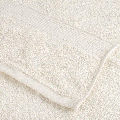 Ensemble de serviettes x6 Crème