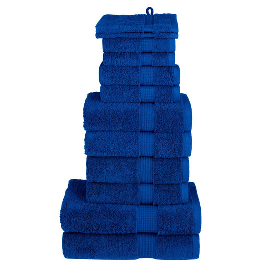 Ensemble de serviettes x12 Bleu