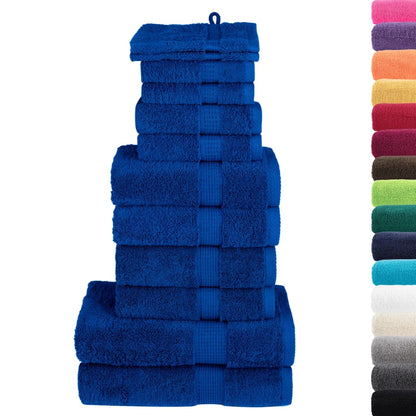 Ensemble de serviettes x12 Bleu