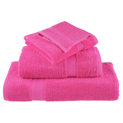 Ensemble de serviettes x12 Rose