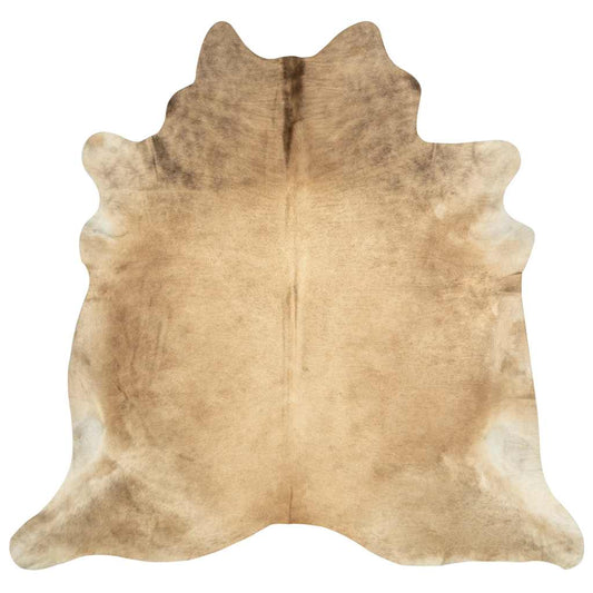 Tapis en véritable peau de vache Beige
