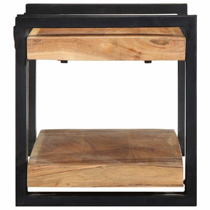 Étagère en Bois massif d'acacia 70cm
