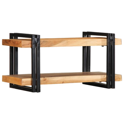 Étagère en Bois massif d'acacia 70cm
