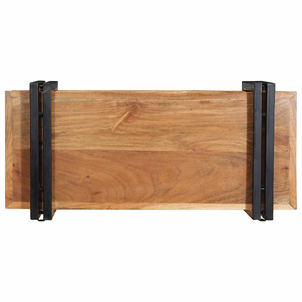 Étagère en Bois massif d'acacia 70cm