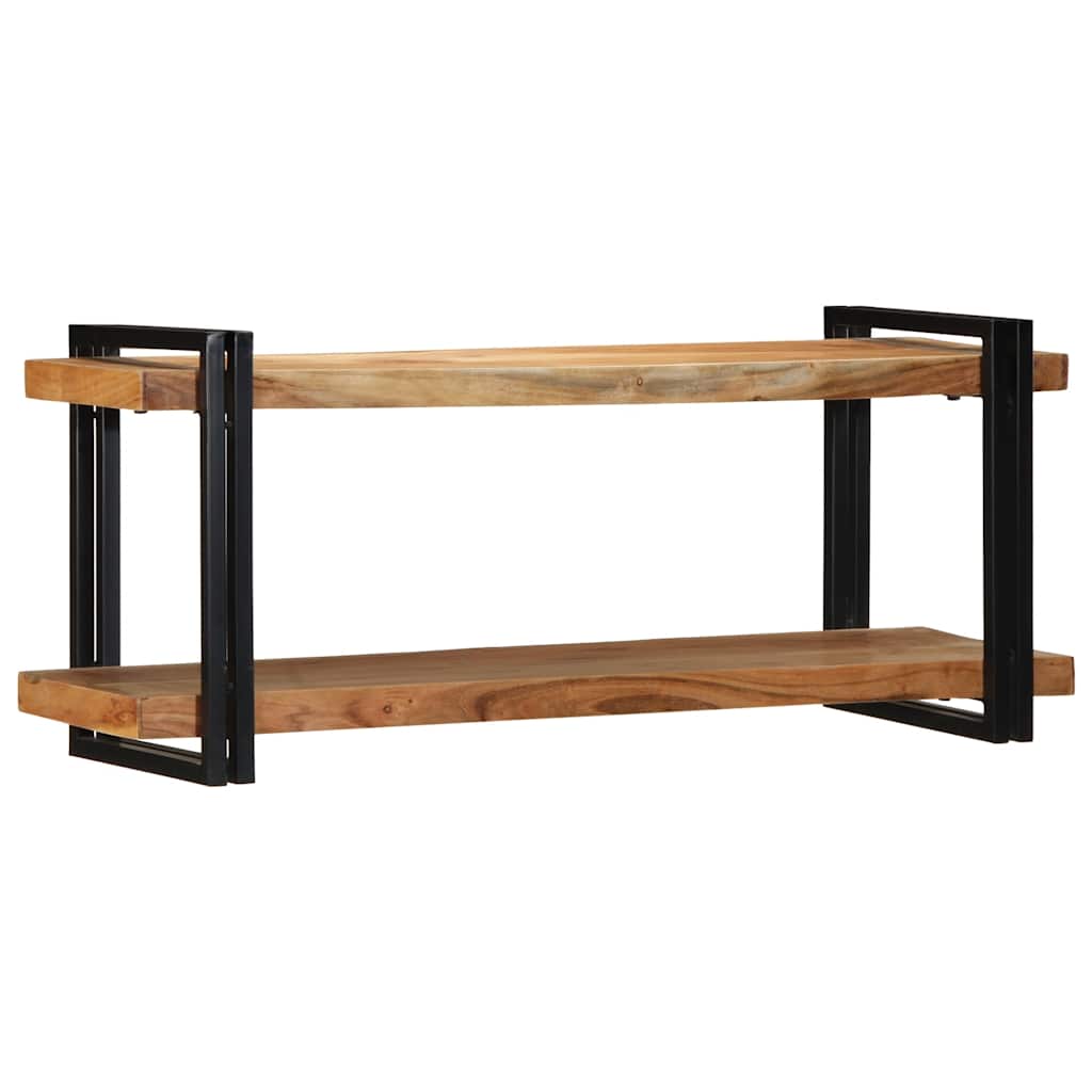 Étagère en Bois massif d'acacia 110cm