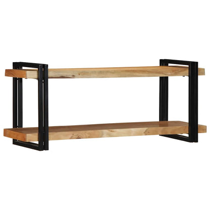 Étagère en Bois massif d'acacia 110cm