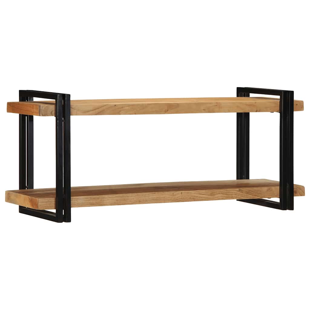 Étagère en Bois massif d'acacia 110cm