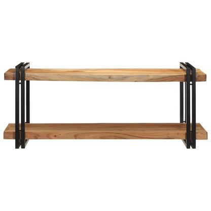 Étagère en Bois massif d'acacia 110cm