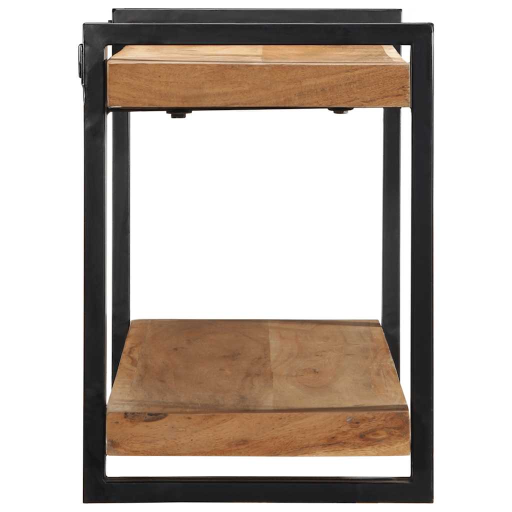 Étagère en Bois massif d'acacia 110cm