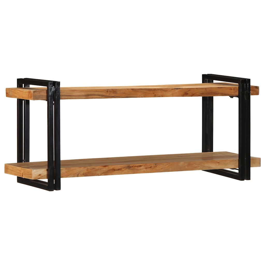 Étagère en Bois massif d'acacia 110cm
