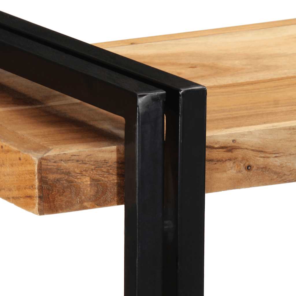 Étagère en Bois massif d'acacia 110cm