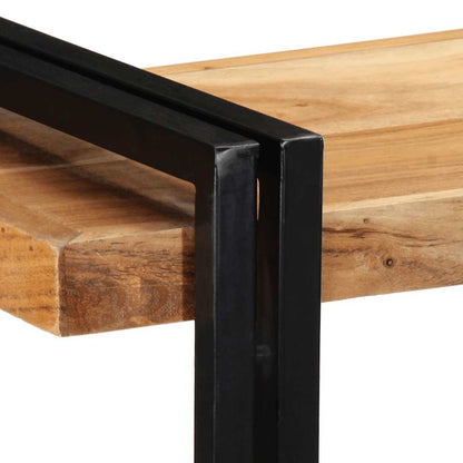 Étagère en Bois massif d'acacia 110cm